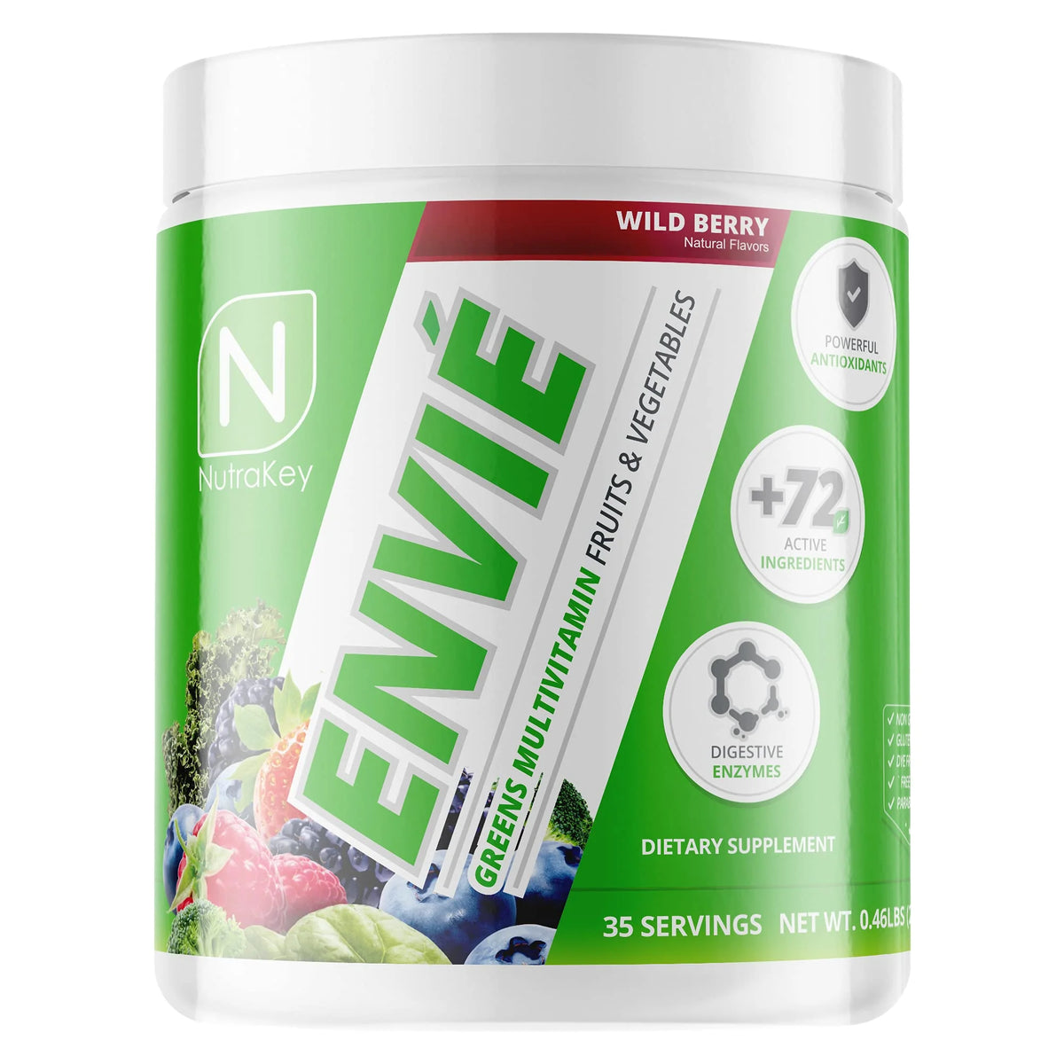 Multivitamin Powder Wild Berry 210g C941560