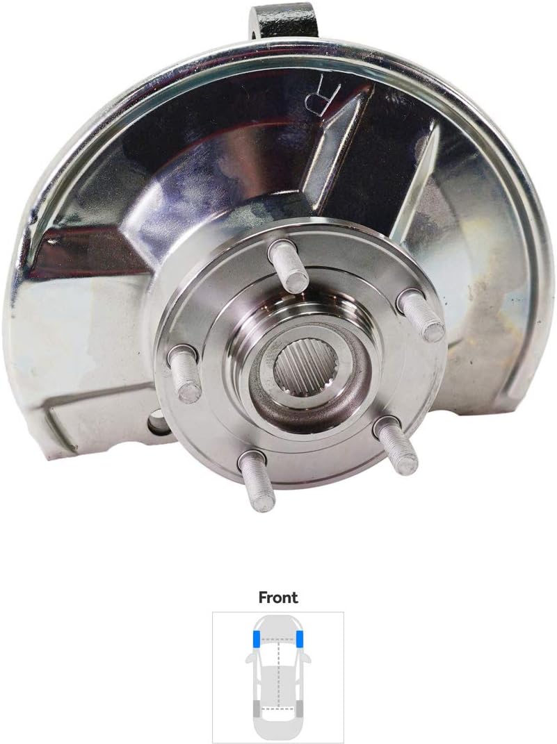 Front Wheel Hub Set of 2 with Bearing P92936