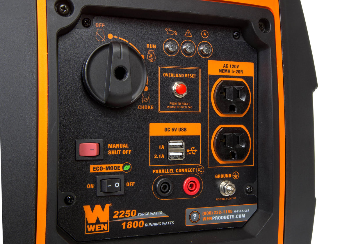 2250-Watt Portable Inverter Generator with Fuel Shut-off I727730