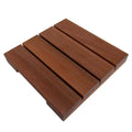 Solid Hardwood Deck Tile 1 ft. x 1 ft. O730