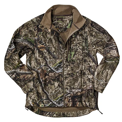 Men's Sherpa Fleece Lined Camo Hunting Jacket O101