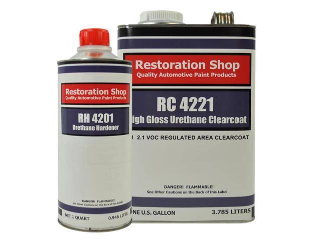 Bright Red Gallon Urethane Car Auto Paint Kit U2068