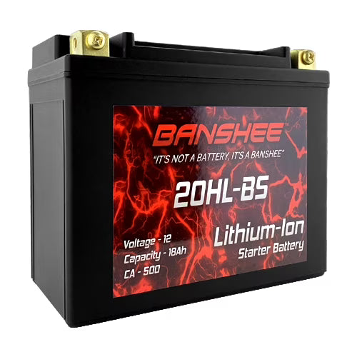 12 Volt 18Ah Lithium Ion YTX20L-BS Battery O4740