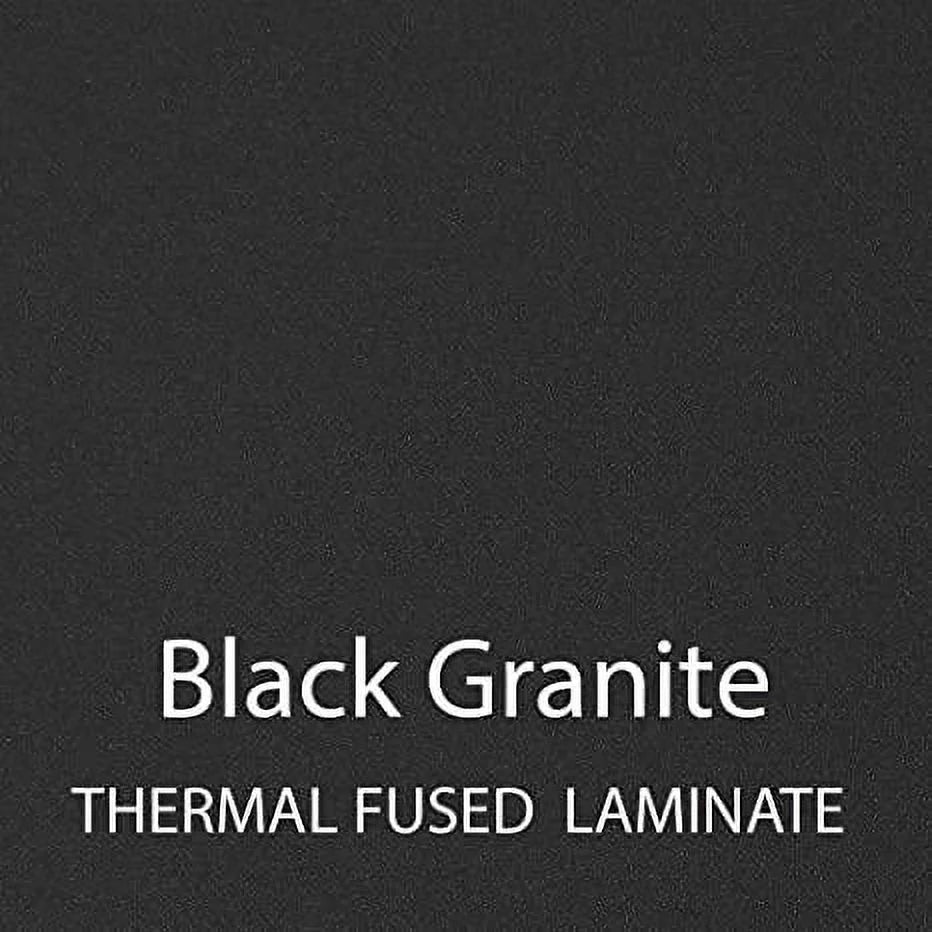 Black Granite Rectangular Desk I18996