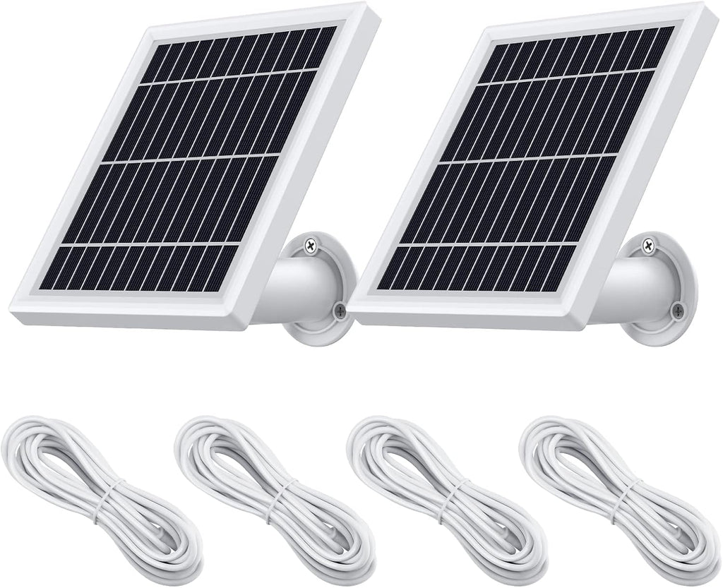 Square White Solar Panel 4 Pieces F946469