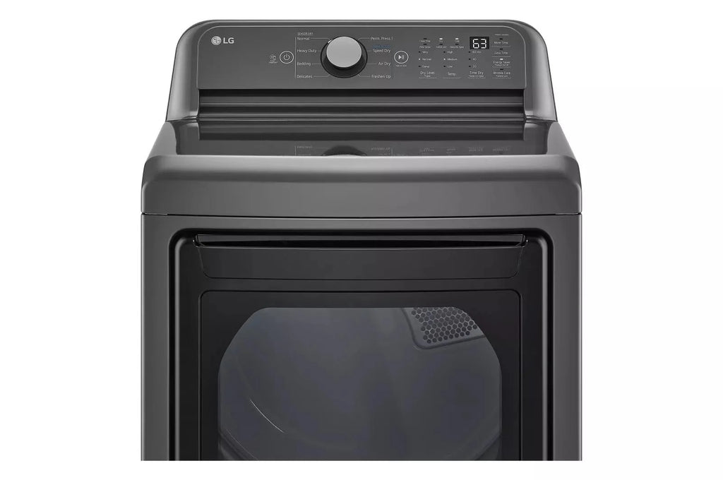 Front Load Gas Dryer Black S181