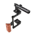 Camera Cage with Top Handle and Wood Grip Y69636