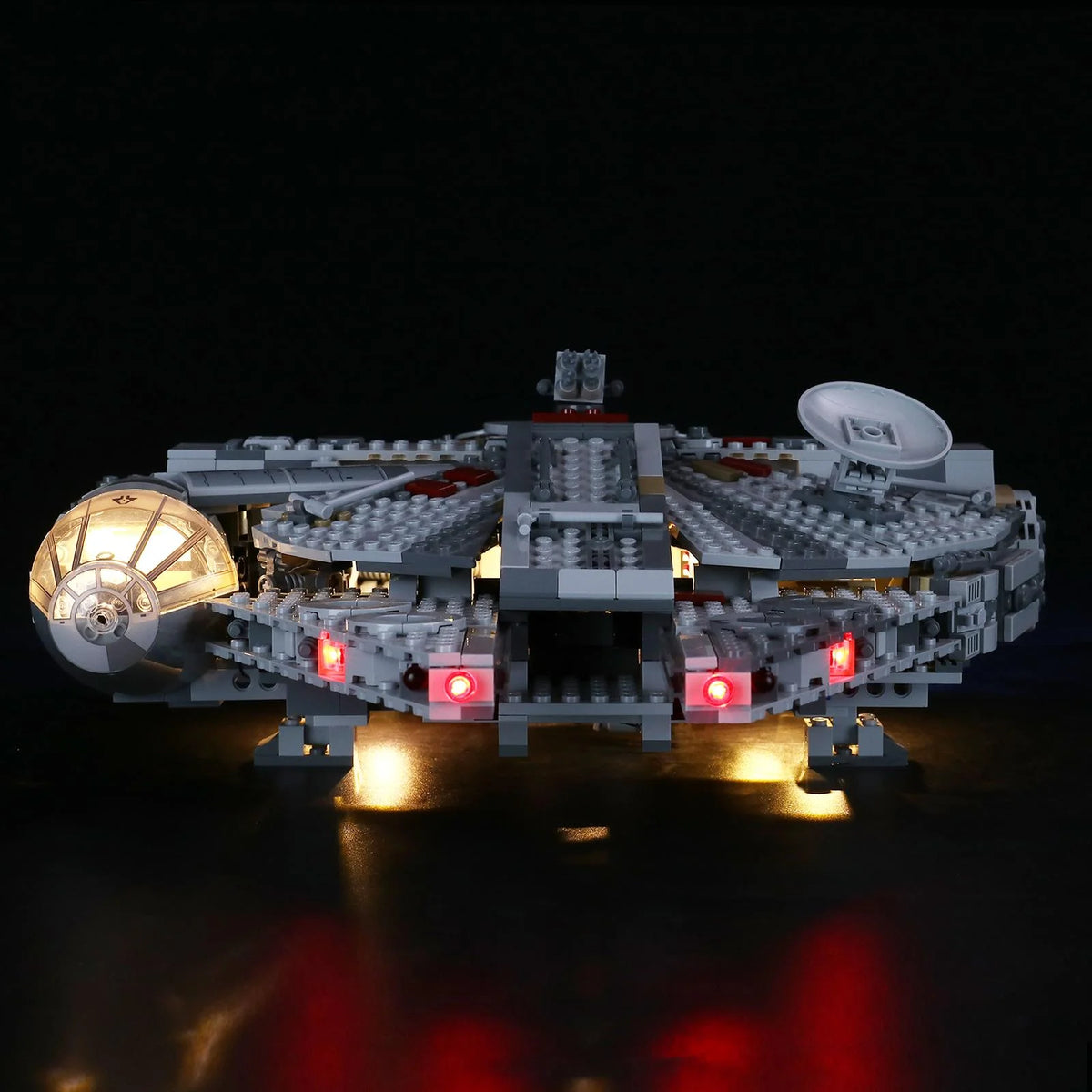 LED Lighting Kit for Millennium Falcon Building Model, Light Set with Remote Control T45826