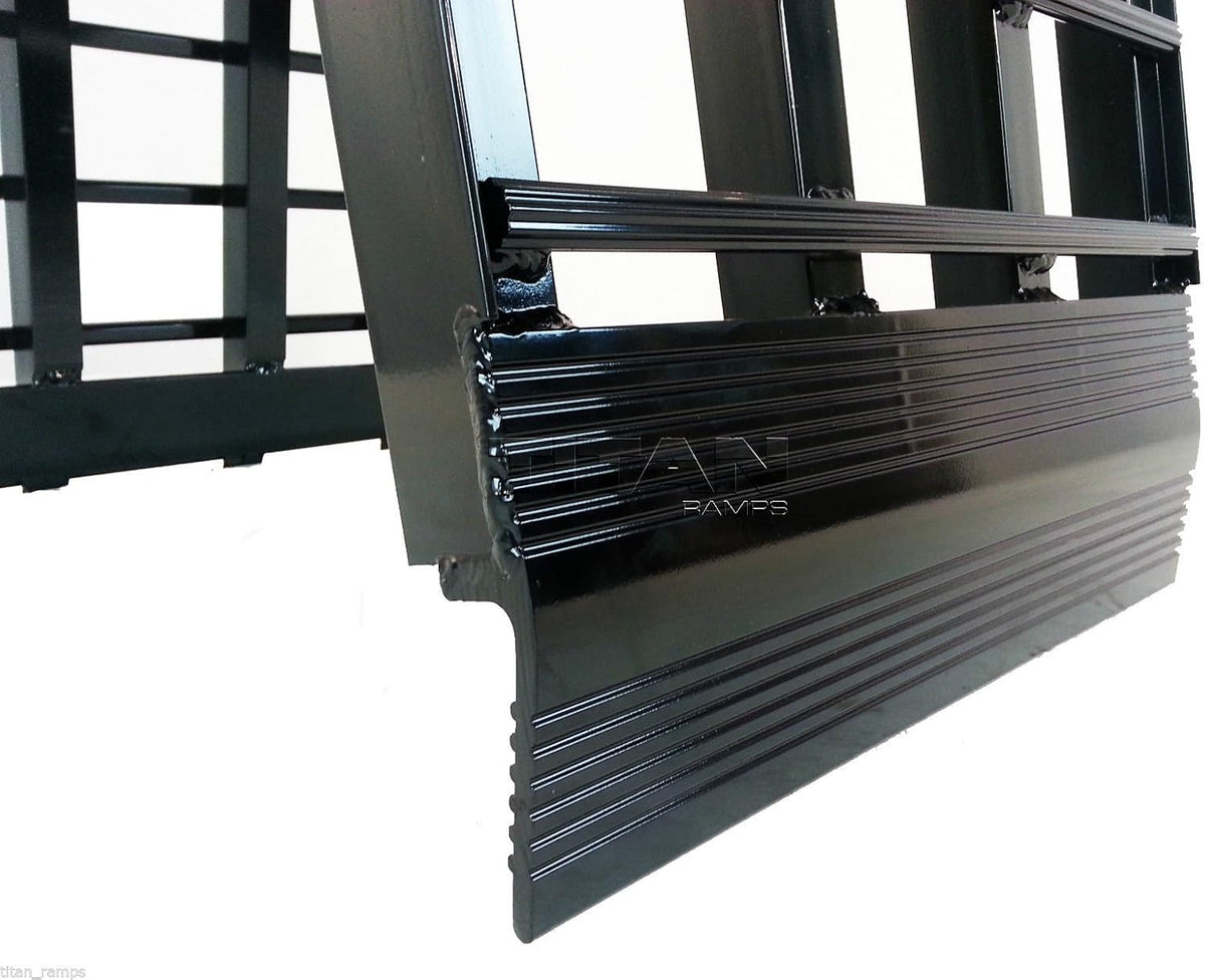 Wide Loading Ramp 8' 38 lb. 4 Beam Heavy Duty 1,500 lb. Capacity I89689