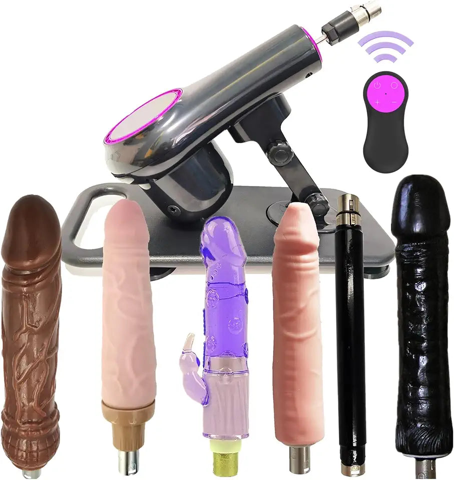 Automatic Thrusting Sex Machine with 3XLR Connector U1989