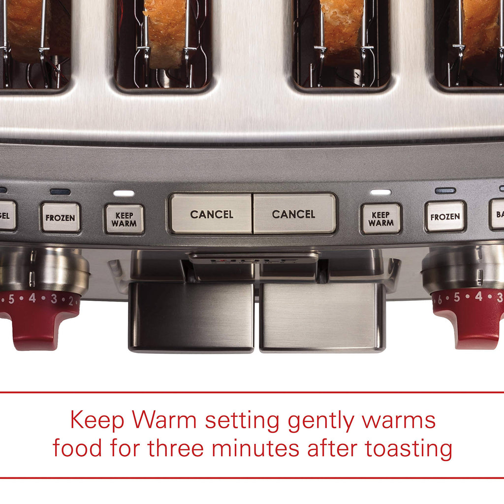 Red 4-Slice Toaster S676232