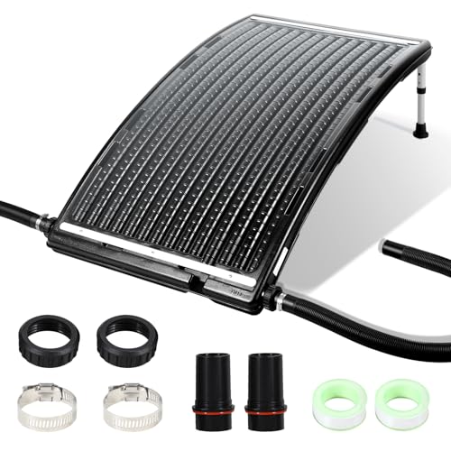 Solar Pool Heater with Thickened Panel 113x69 cm E606194