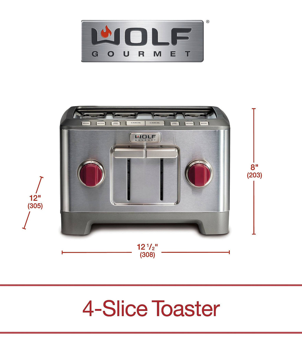 Red 4-Slice Toaster S676232