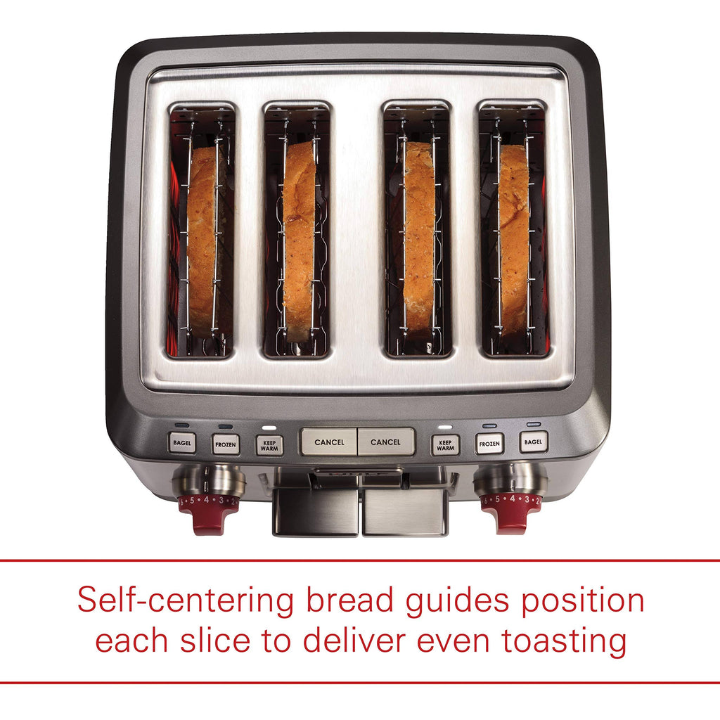Red 4-Slice Toaster S676232