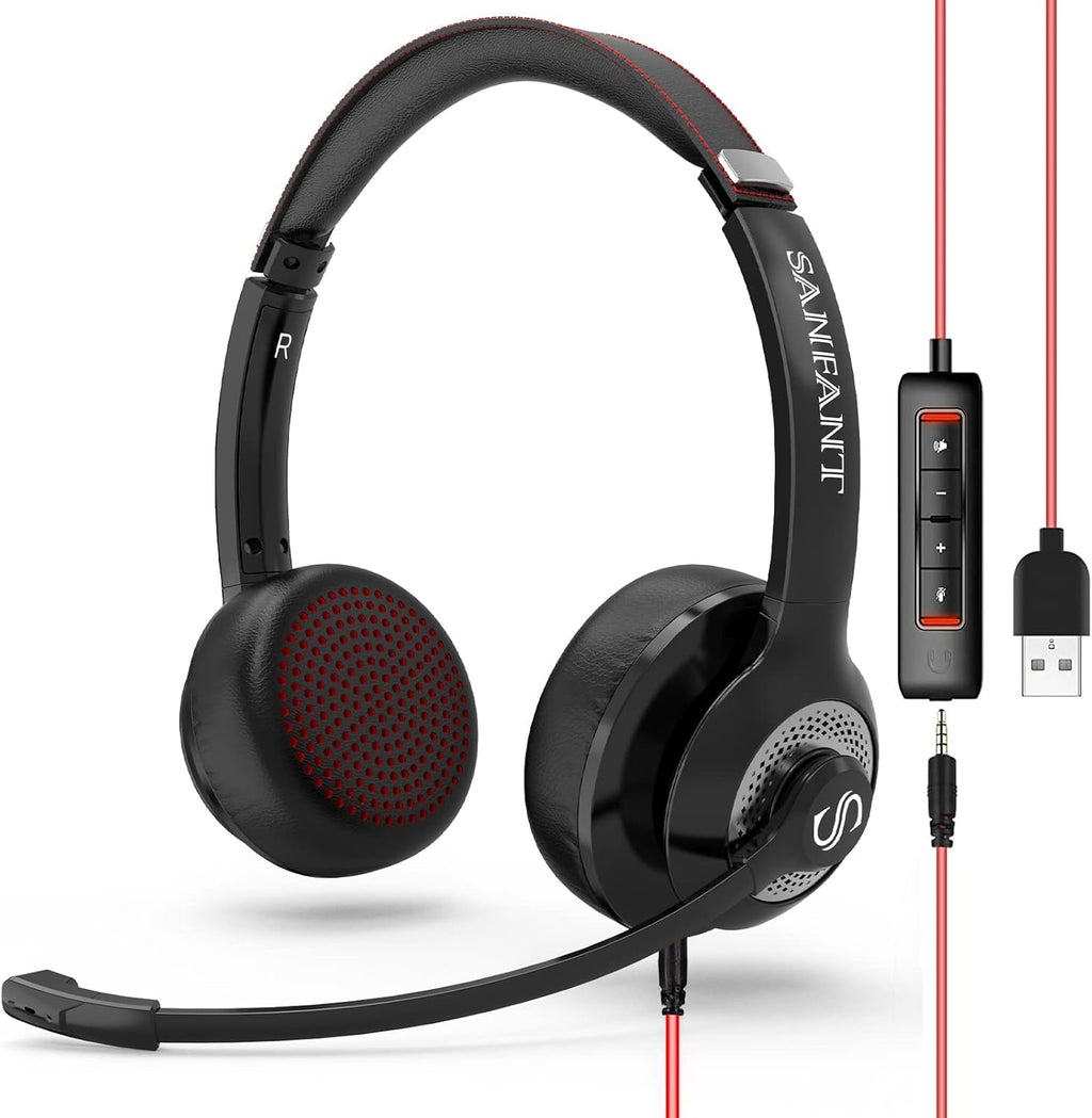 Bluetooth Headset with Microphone ENC Noise Canceling R684