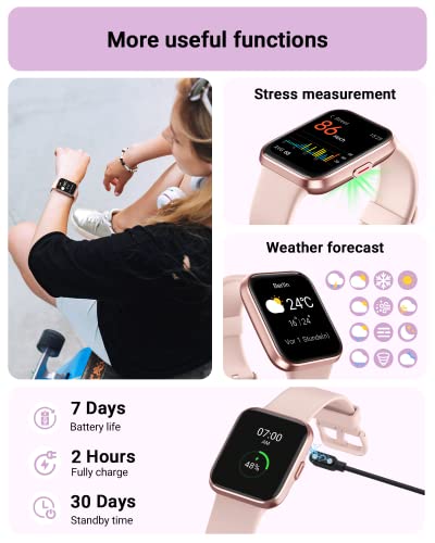 1.8" Touch Screen Smart Watch with Alexa Built-in W234