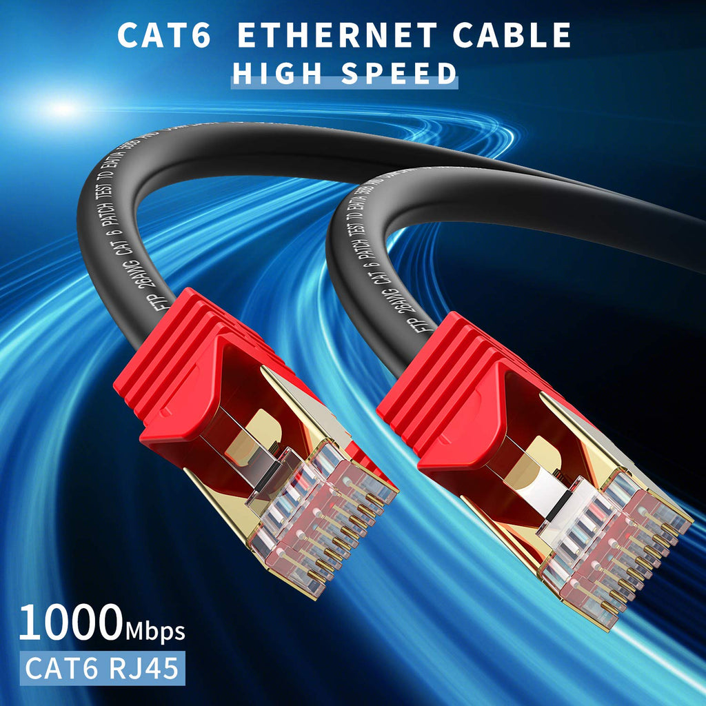 Cat 6 Ethernet Cable 150ft 26AWG Heavy-Duty FTP Waterproof Direct Burial G7789