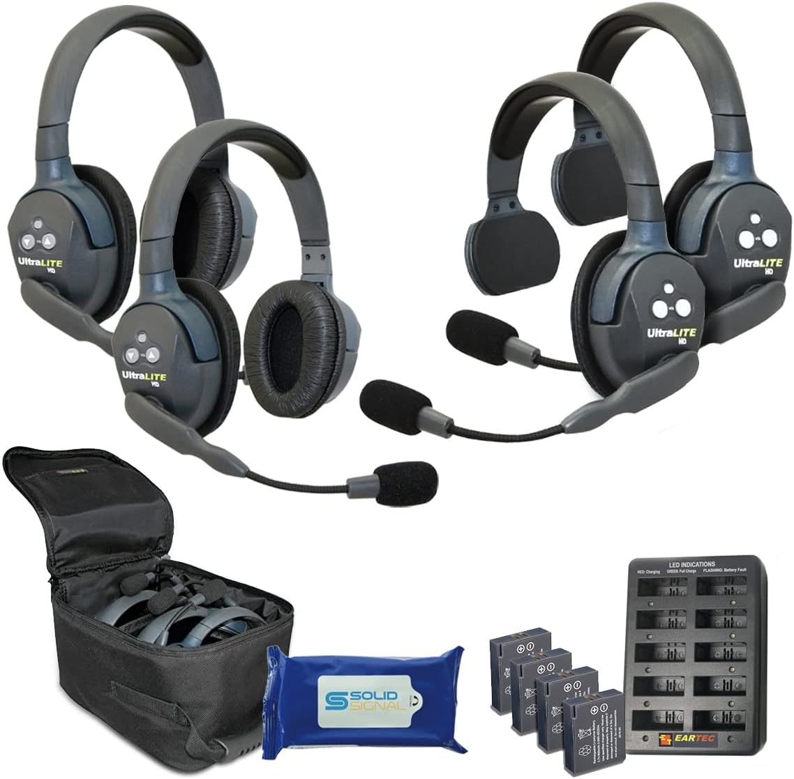 Full Duplex Wireless Headset Communication for 4 Users I3770