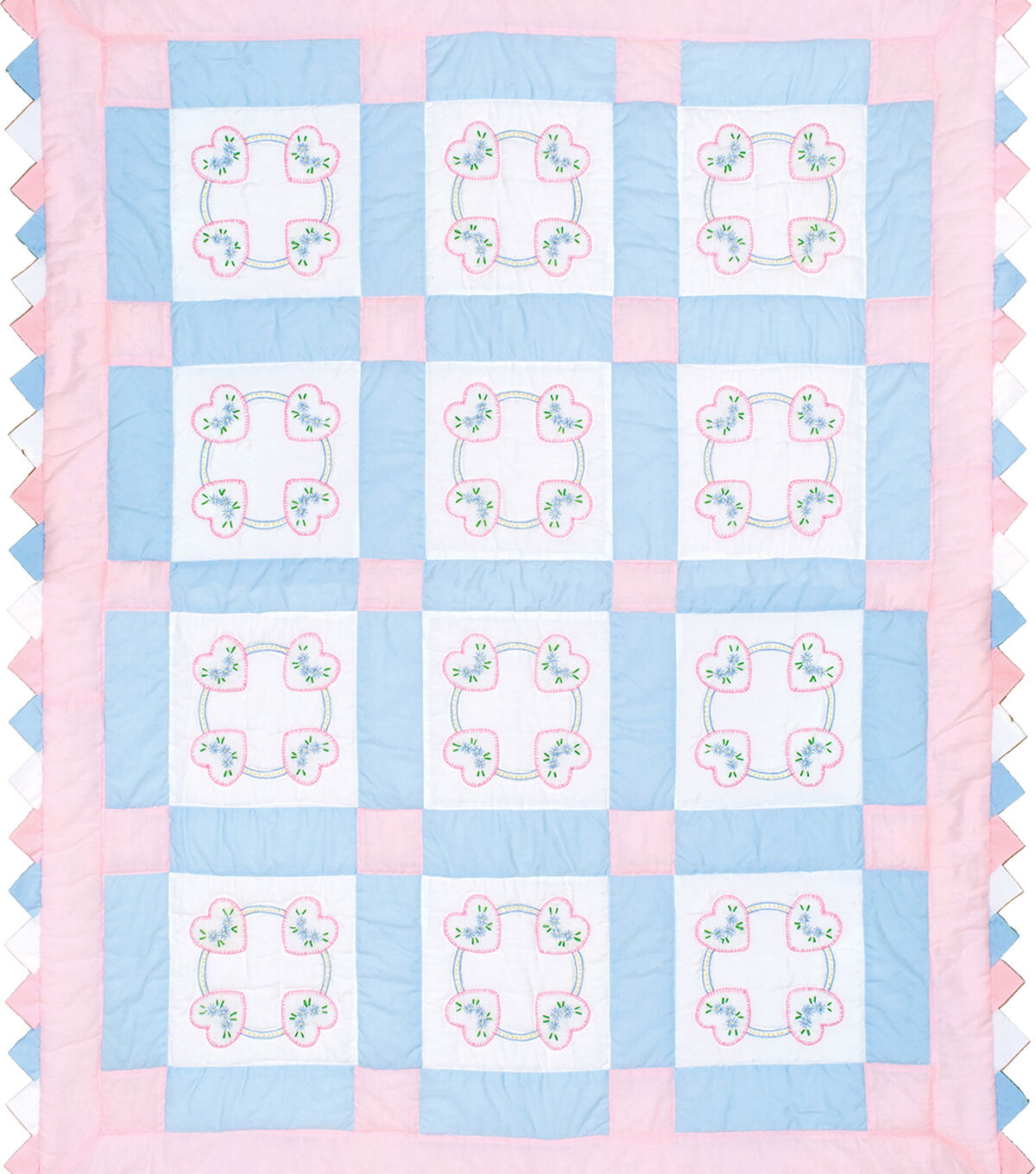 White Quilt Blocks 12pk P512571
