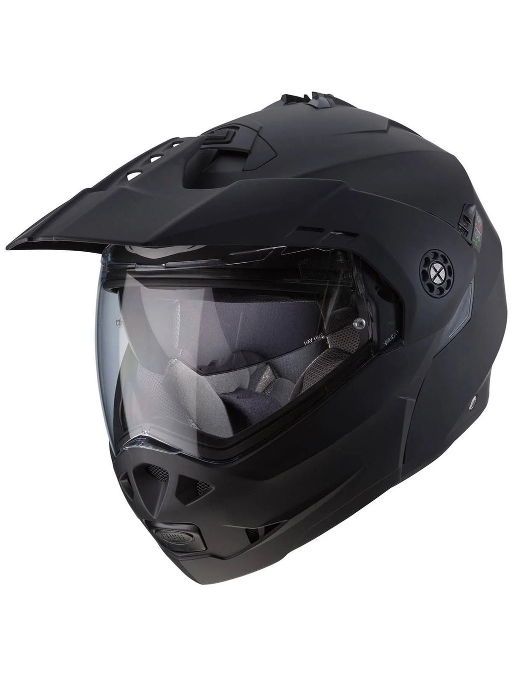 Matt Black Motorcycle Helmet E2212
