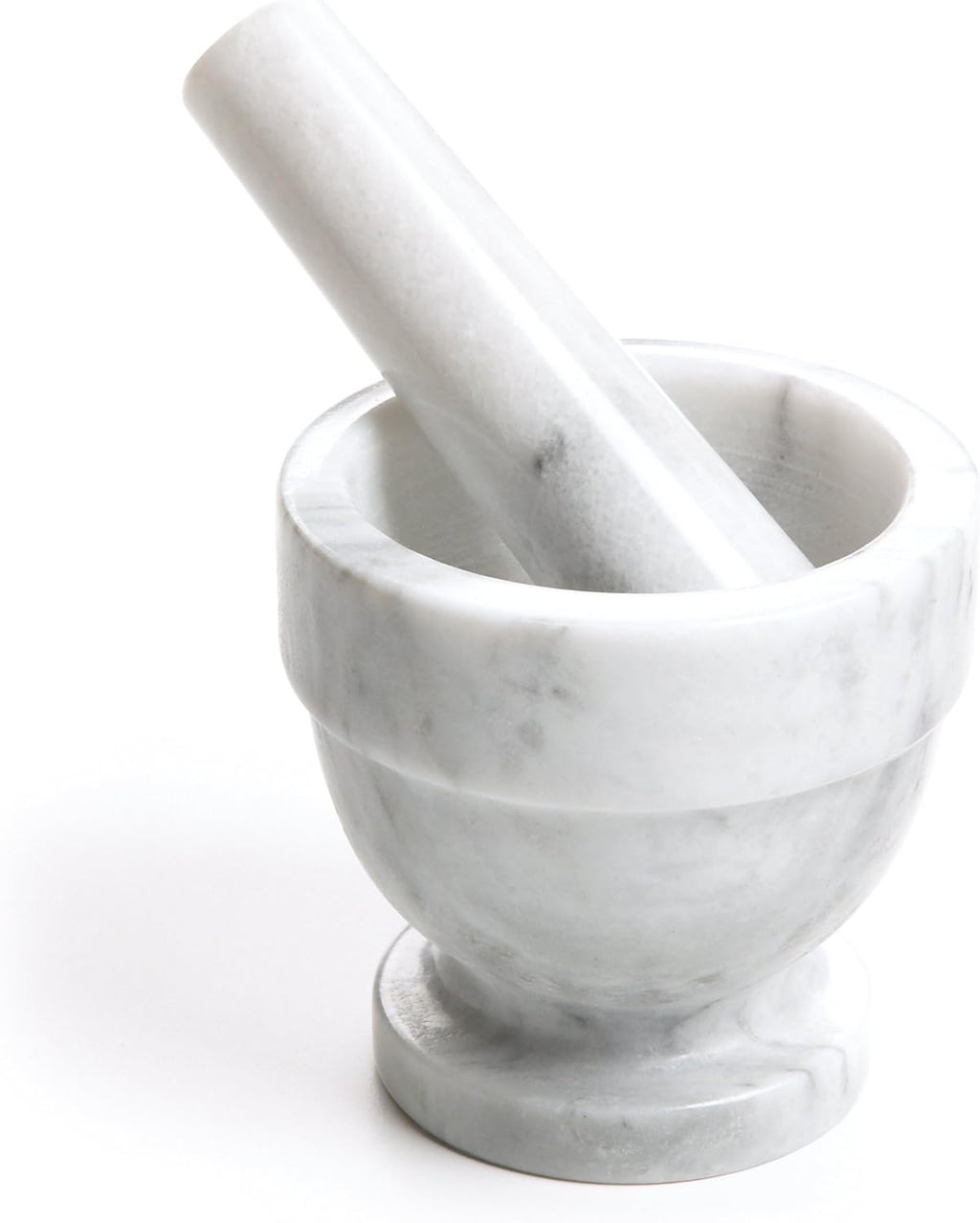White Marble Mortar and Pestle P862