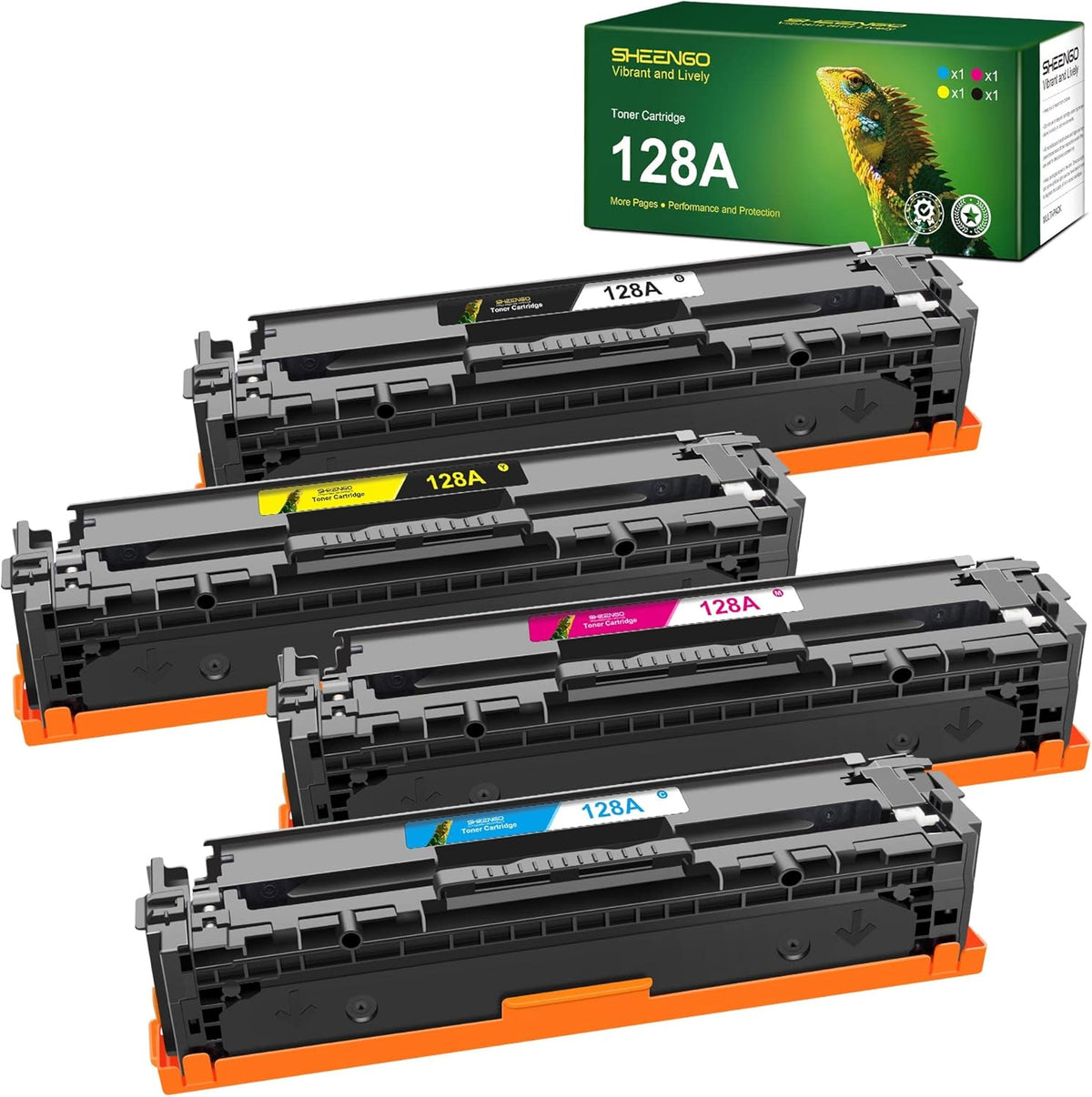 Remanufactured Toner Cartridges 4 Pack U816272