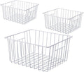 16 inch Wire Storage Organizer Baskets Pack of 2 C790766