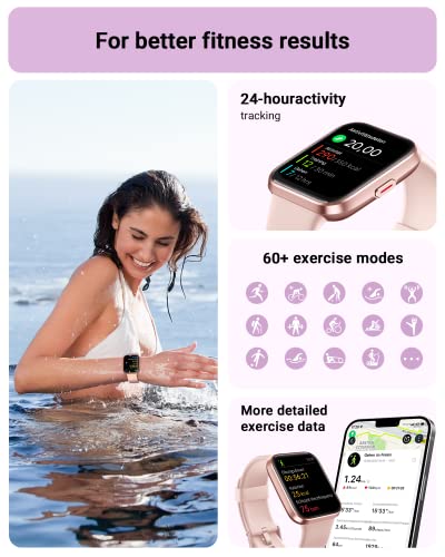 1.8" Touch Screen Smart Watch with Alexa Built-in W234