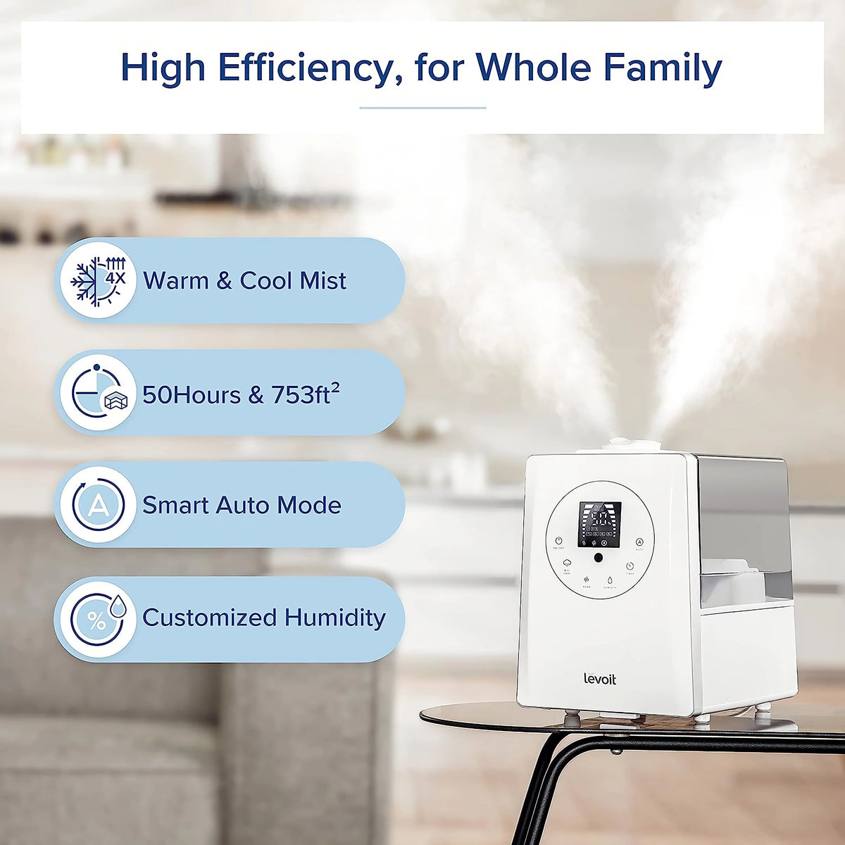6L Warm and Cool Mist Humidifier N151984