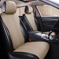 Beige Leather Car Seat Covers 11PCS V95905