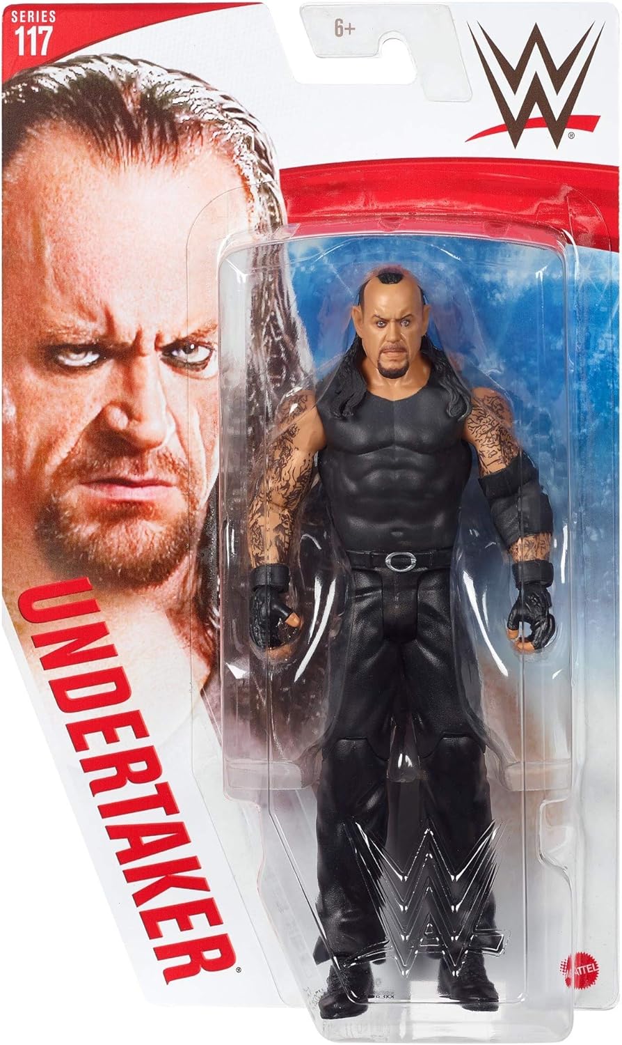 Undertaker Action Figure, Posable 6-in Collectible J589831