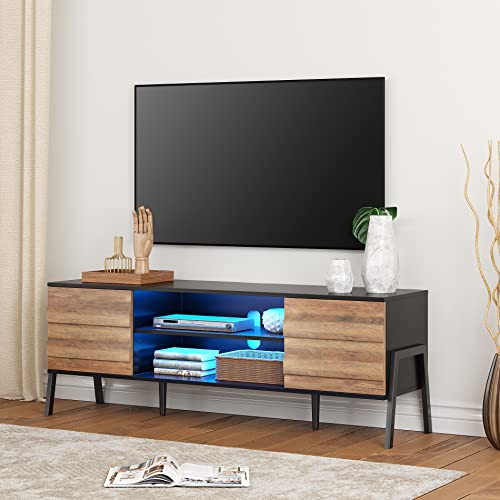 Mid Century Modern TV Stand, 60 inch V97466