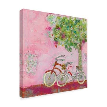 Pink Bicycles Canvas K8502