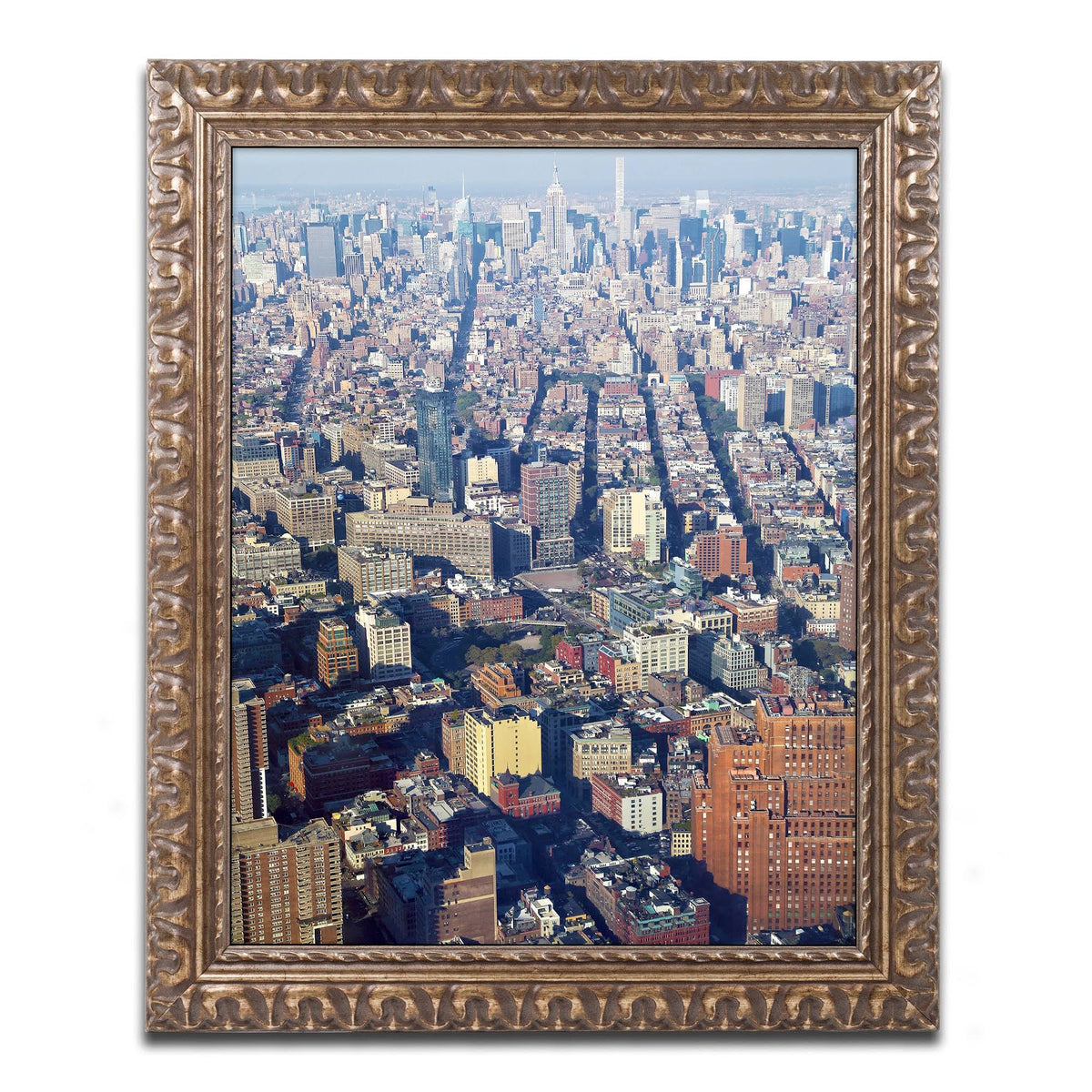 Lower Manhattan II Canvas Art W4233