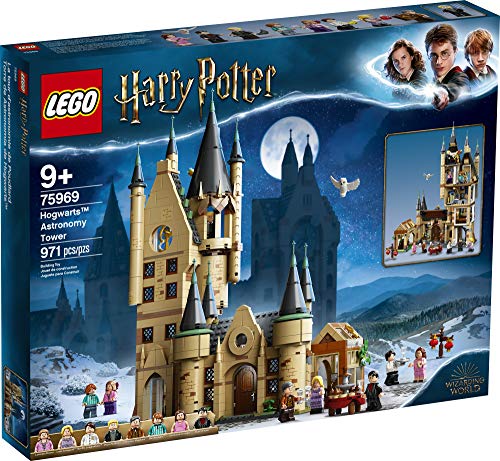 LEGO Harry Potter Hogwarts Astronomy Tower Castle Toy Playset with 8 Character Minifigures Z425049