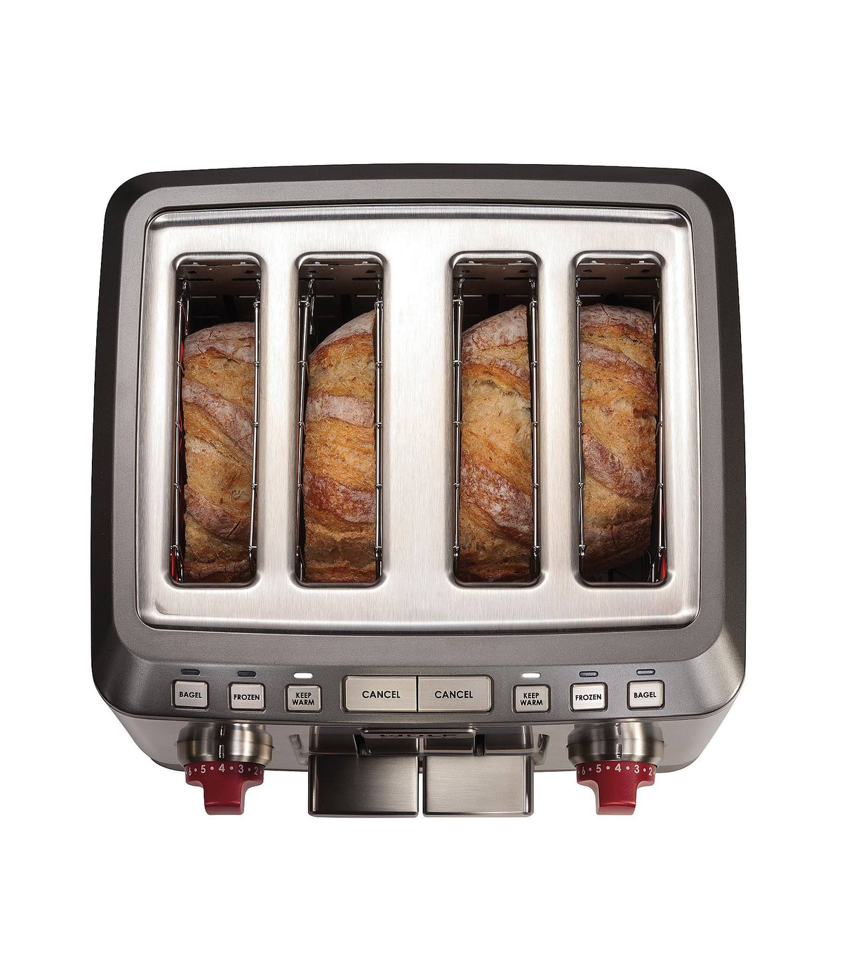 Red 4-Slice Toaster S676232