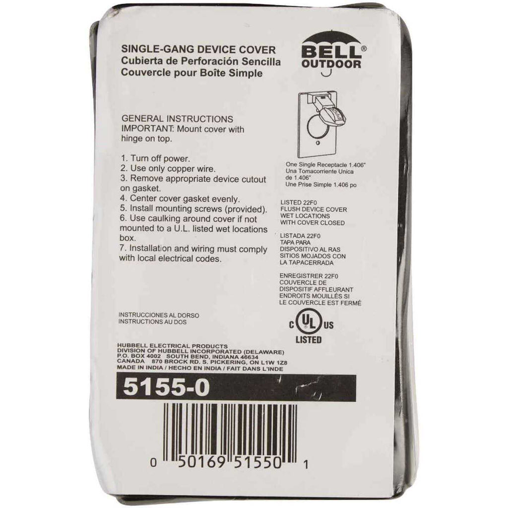 Weatherproof Cover W418