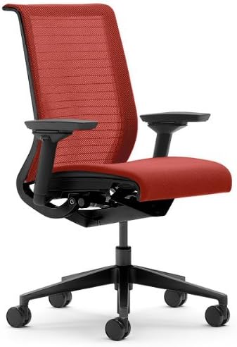 Black 3D Knit Back Chair R1246