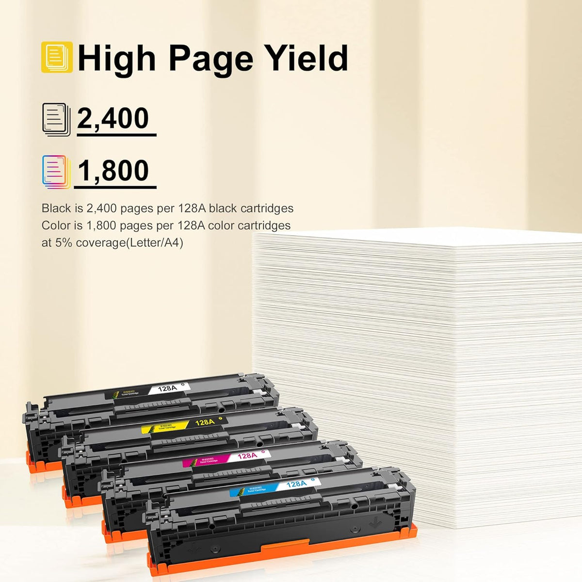 Remanufactured Toner Cartridges 4 Pack U816272