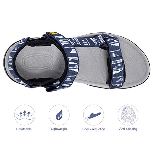 Mens Waterproof Hiking Sandals with Arch Support Open Toe S920938