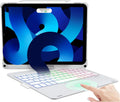 iPad Air 5th Generation Case with Keyboard 10.9 inch Backlit Rotating Q1619