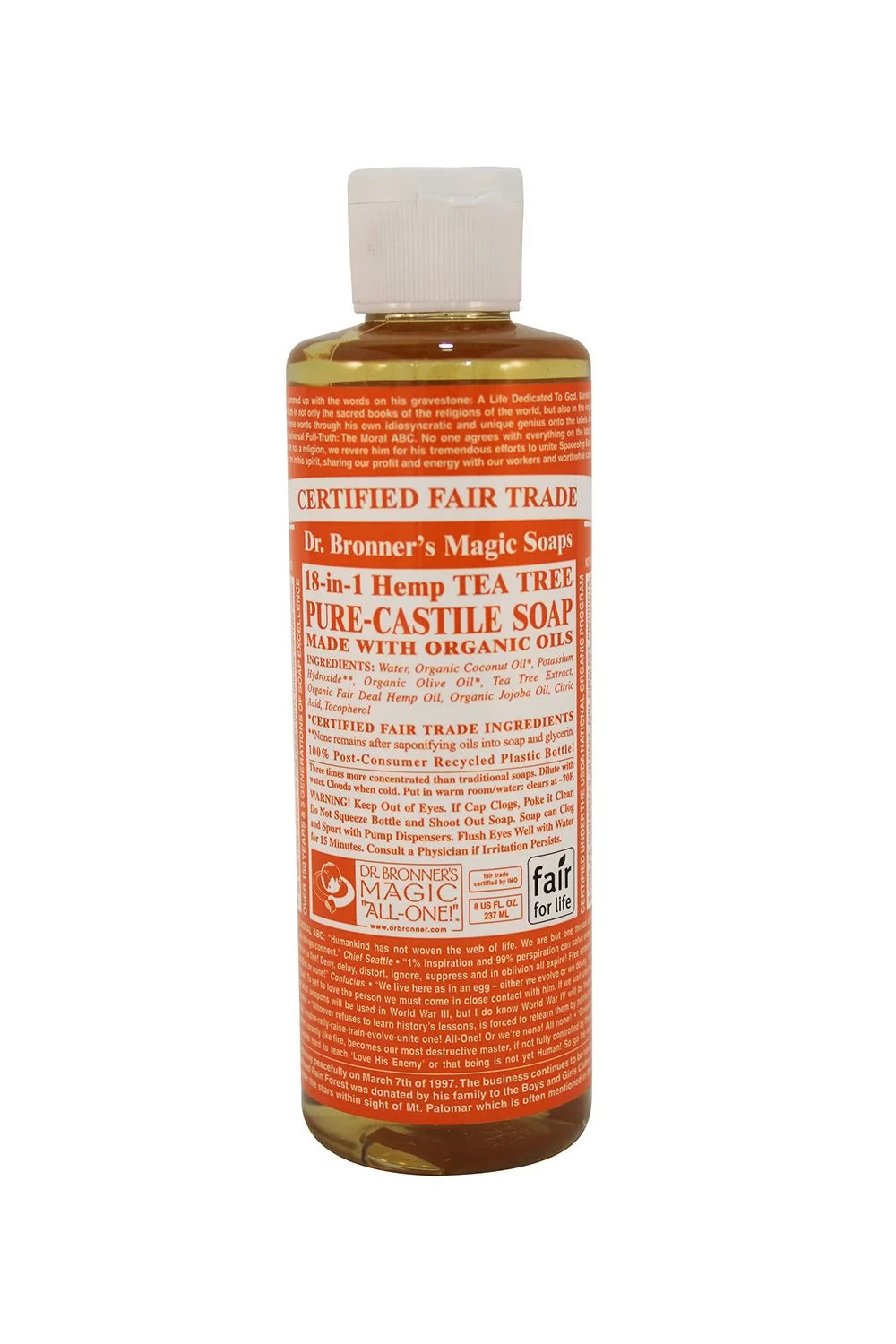 Organic Liquid Soap Tea Tree O330