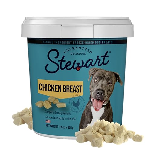 Freeze Dried Raw Chicken Breast Dog Treats, 14.8 Ounce Resealable Tub X68111