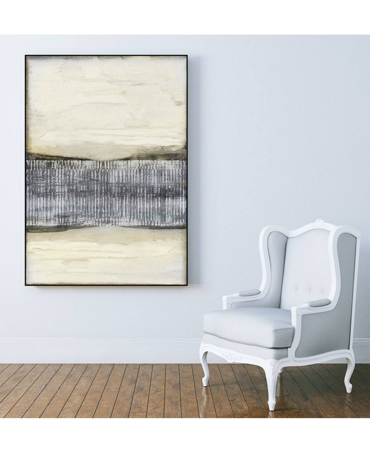 Framed Canvas Art Block O5761