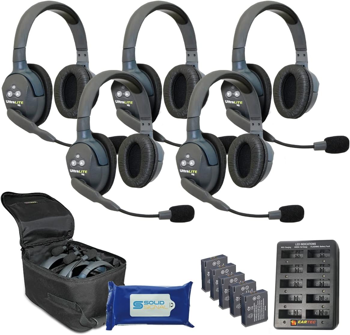 Full Duplex Wireless Headset Communication for 4 Users I3770