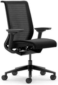Black 3D Knit Back Chair R1246