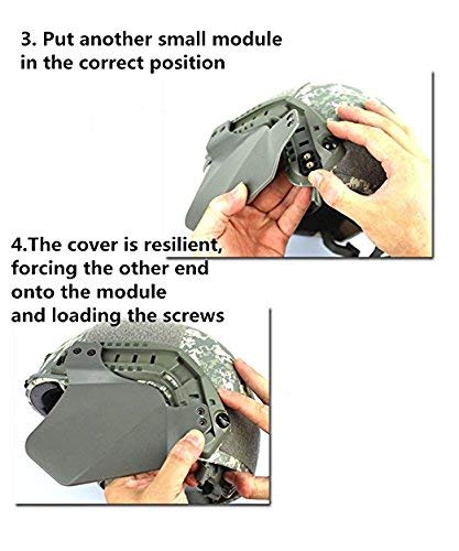 Soft Rubber Ear Protector Covers for Helmet Rail V154609