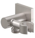 Matte White Decorative Square Base Supply Elbow with Swivel Handshower Holder W97571