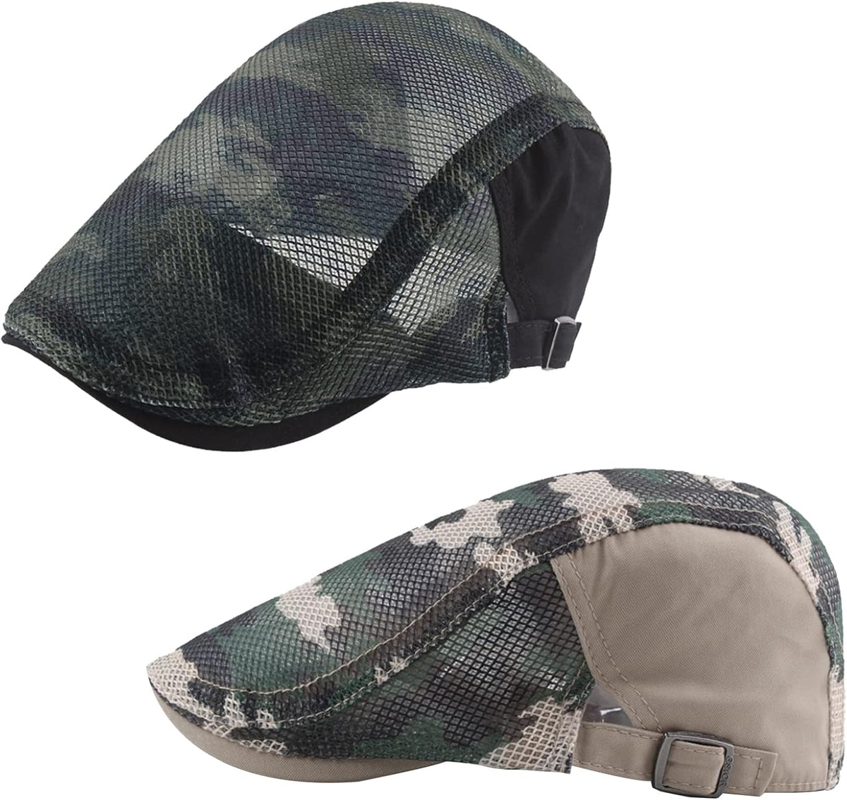 Mesh Newsboy Hat Pack of 2 M919
