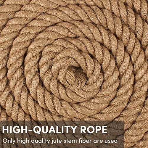 Natural Hemp Rope 1 in x 50 feet F621968